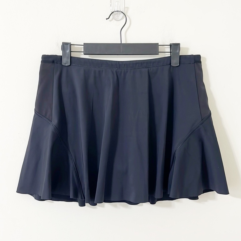 Athleta Black Match Point Skort 13.5” Size Medium - Picture 4 of 12